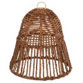 CEILING PENDANT LAMP FK7858 DRIED BANANA TREE FIBERS IN BROWN COLOR Φ41x41-136Hcm. CEILING PENDANT LAMP FK7858 DRIED BANANA TREE FIBERS IN BROWN COLOR Φ41x41-136Hcm.