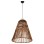 CEILING PENDANT LAMP FK7859 DRIED BANANA TREE FIBERS IN BROWN COLOR Φ61x61-156Hcm.