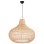CEILING PENDANT LAMP FK7860 NATURAL RATTAN IN NATURAL COLOR Φ54x46-141Hcm.