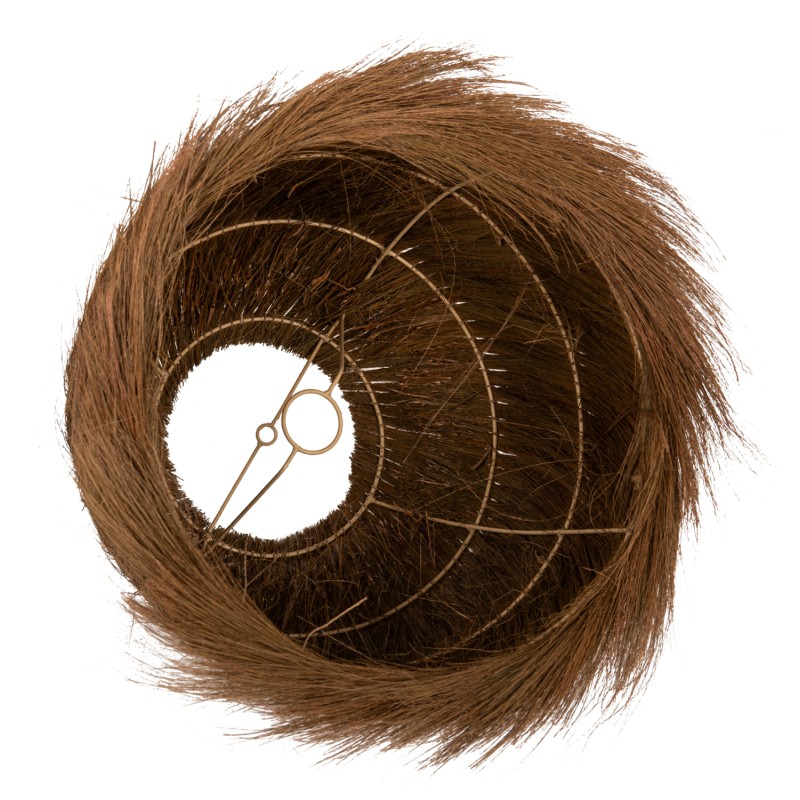 CEILING PENDANT LAMP FK7892 RAYUNG GRASS IN BROWN COLOR Φ46x40-141Hcm. CEILING PENDANT LAMP FK7892 RAYUNG GRASS IN BROWN COLOR Φ46x40-141Hcm.