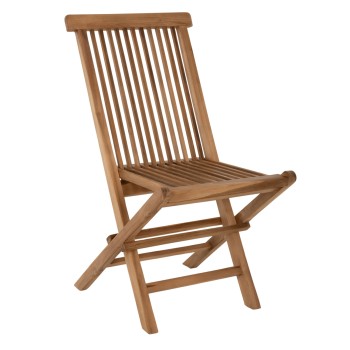 CHAIR KENDALL FK9540 FOLDING-TEAK WOOD IN NATURAL COLOR 46,5x63x89Hcm.