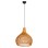 CEILING PENDANT LAMP FK7881 RATTAN IN NATURAL COLOR Φ41x137Hcm.