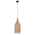 CEILING PENDANT LAMP ΗΜ7887 NATURAL RATTAN IN NATURAL COLOR Φ28x163,5Hcm. CEILING PENDANT LAMP ΗΜ7887 NATURAL RATTAN IN NATURAL COLOR Φ28x163,5Hcm.