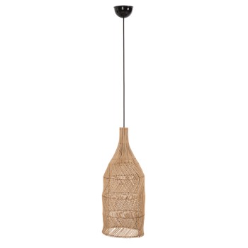 CEILING PENDANT LAMP ΗΜ7887 NATURAL RATTAN IN NATURAL COLOR Φ28x163,5Hcm.