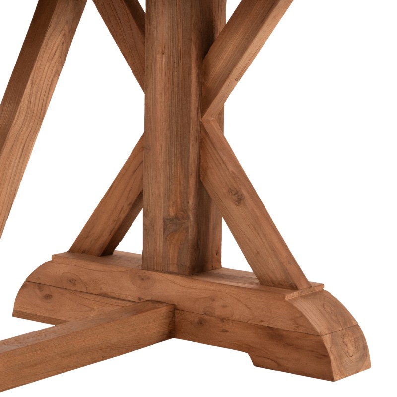 DINING TABLE KRONOS FK9535 RECYCLED TEAK WOOD IN NATURAL COLOR 200x90x75Hcm. DINING TABLE KRONOS FK9535 RECYCLED TEAK WOOD IN NATURAL COLOR 200x90x75Hcm.