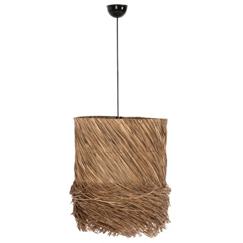 CEILING PENDANT LAMP FK7821 SEAGRASS IN NATURAL COLOR Φ32x45-140Hcm.