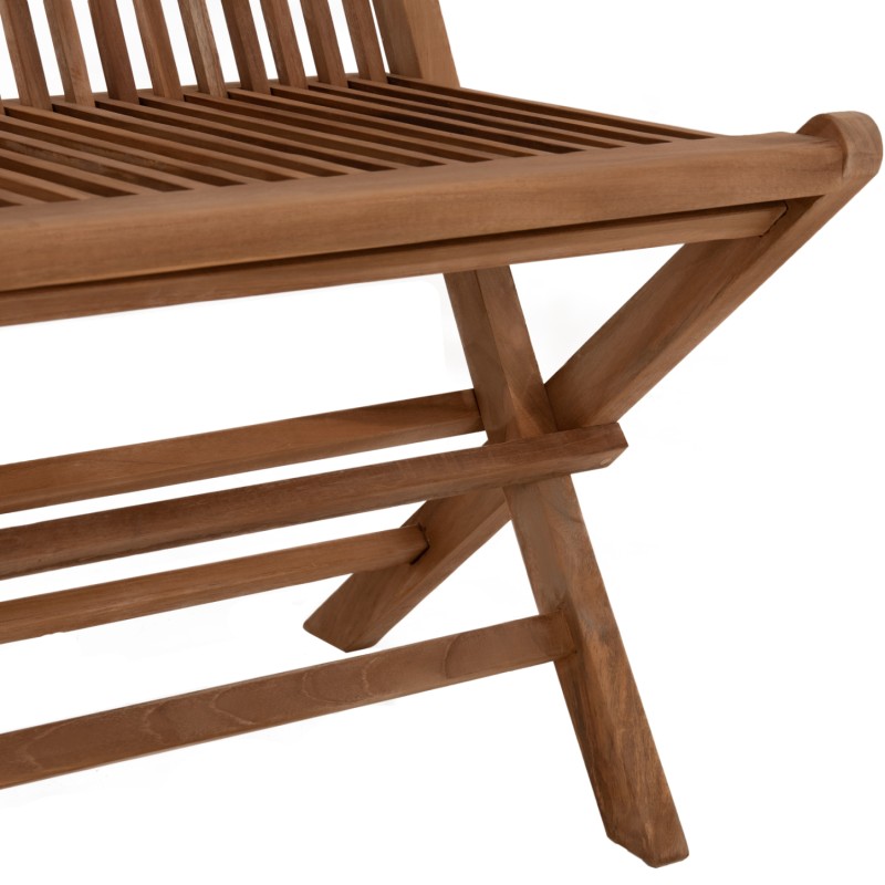 BENCH KENDALL FK9541 FOLDABLE MADE OF TEAK WOOD IN NATURAL COLOR 120x62x89Hcm. BENCH KENDALL FK9541 FOLDABLE MADE OF TEAK WOOD IN NATURAL COLOR 120x62x89Hcm.