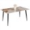 DINING TABLE TOM FK8588.03 SINTERED STONE-GLOSSY BROWN-WHITE MARBLE 160x90x76Hcm.