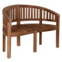 BENCH 2-SEATER CAPO FK9538 TEAK WOOD IN NATURAL COLOR 121X59X86Hcm.