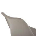 BAR STOOL VEGAS FK8000.30 GREY POLYPROPYLENE- BEECH WOOD IN NATURAL COLOR 47x58x107Hcm. BAR STOOL VEGAS FK8000.30 GREY POLYPROPYLENE- BEECH WOOD IN NATURAL COLOR 47x58x107Hcm.