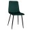 DINING CHAIR LATRELL FK8587.03 CYPRESS GREEN VELVET & BLACK METAL LEGS 43x54x88Hcm.
