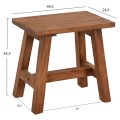 SIDE TABLE/STOOL RANCH FK7902 MAHOGANY WOOD IN NATURAL COLOR 49,5x24,5x45,5Hcm. SIDE TABLE/STOOL RANCH FK7902 MAHOGANY WOOD IN NATURAL COLOR 49,5x24,5x45,5Hcm.