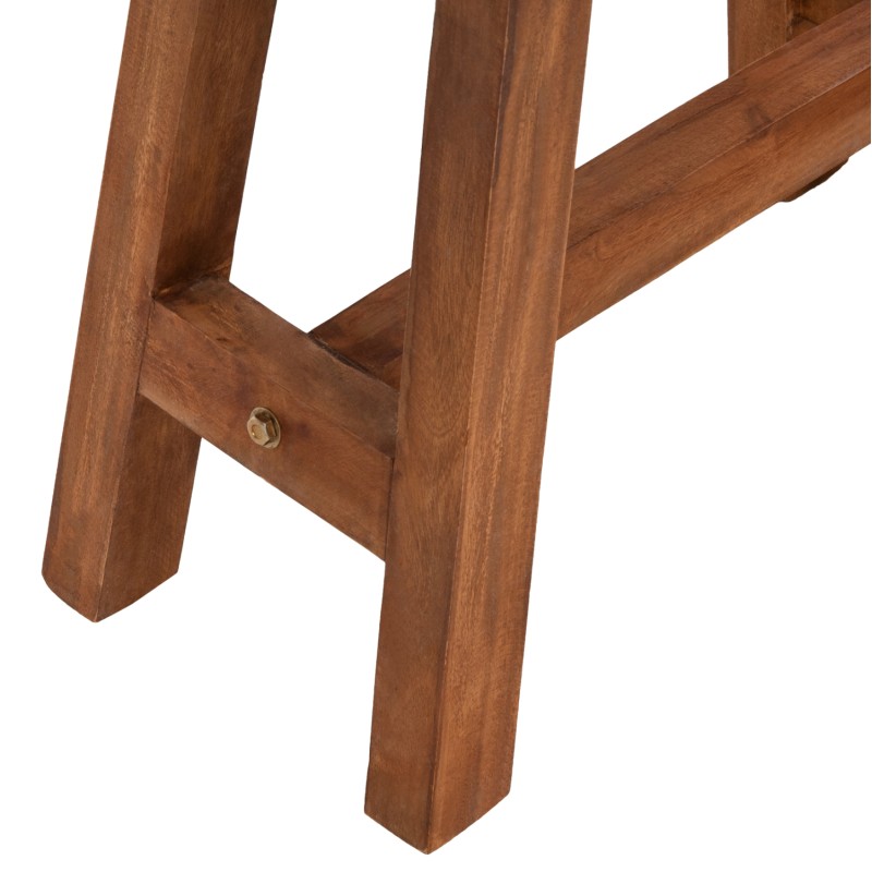 SIDE TABLE/STOOL RANCH FK7902 MAHOGANY WOOD IN NATURAL COLOR 49,5x24,5x45,5Hcm. SIDE TABLE/STOOL RANCH FK7902 MAHOGANY WOOD IN NATURAL COLOR 49,5x24,5x45,5Hcm.