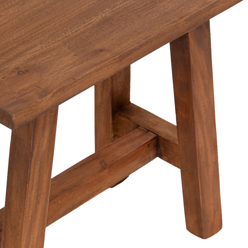 SIDE TABLE/STOOL RANCH FK7902 MAHOGANY WOOD IN NATURAL COLOR 49,5x24,5x45,5Hcm. SIDE TABLE/STOOL RANCH FK7902 MAHOGANY WOOD IN NATURAL COLOR 49,5x24,5x45,5Hcm.