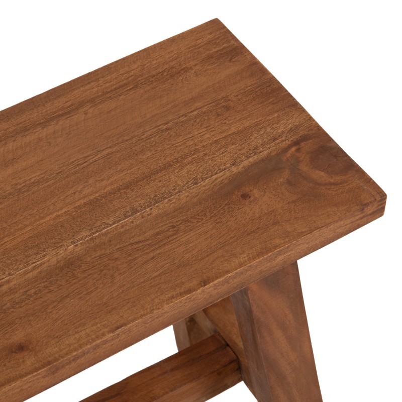 SIDE TABLE/STOOL RANCH FK7902 MAHOGANY WOOD IN NATURAL COLOR 49,5x24,5x45,5Hcm. SIDE TABLE/STOOL RANCH FK7902 MAHOGANY WOOD IN NATURAL COLOR 49,5x24,5x45,5Hcm.