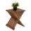 SIDE TABLE FK7896 FOLDABLE MADE OF TEAK WOOD IN NATURAL COLOR 40x33x45Hcm.