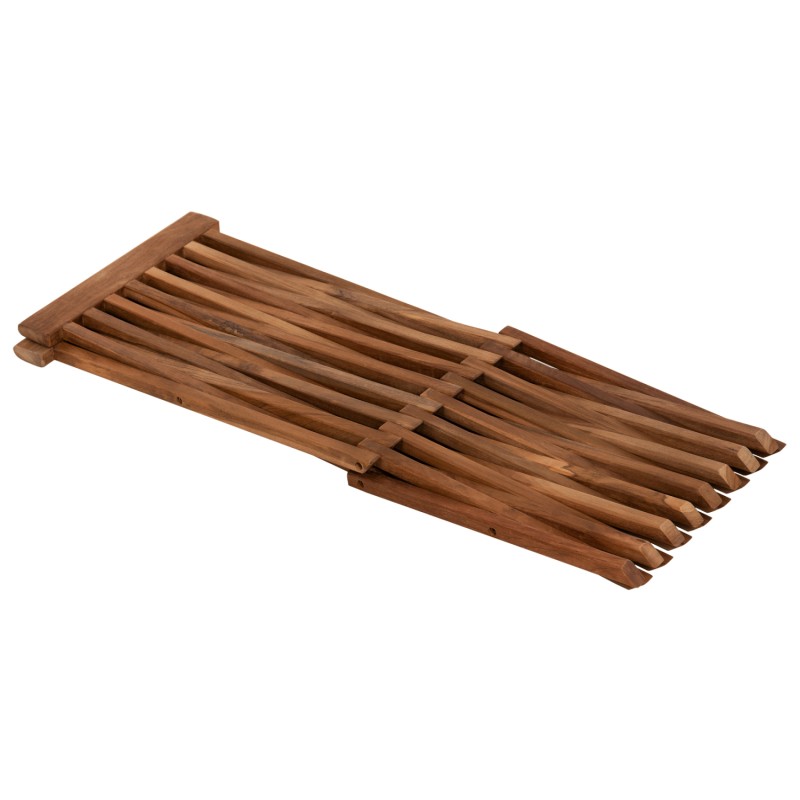 SIDE TABLE FK7896 FOLDABLE MADE OF TEAK WOOD IN NATURAL COLOR 40x33x45Hcm.