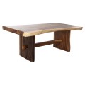DINING TABLE ULYSES FK9757 SOLID SUAR WOOD IN NATURAL COLORING 200X90X77Hcm.