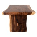 DINING TABLE ULYSES FK9757 SOLID SUAR WOOD IN NATURAL COLORING 200X90X77Hcm.