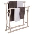 HANGER FOR TOWELS OREG FK7908 TEAK BRANCHES IN WHITE PATINA COLORING 90x28x77-91Hcm. HANGER FOR TOWELS OREG FK7908 TEAK BRANCHES IN WHITE PATINA COLORING 90x28x77-91Hcm.