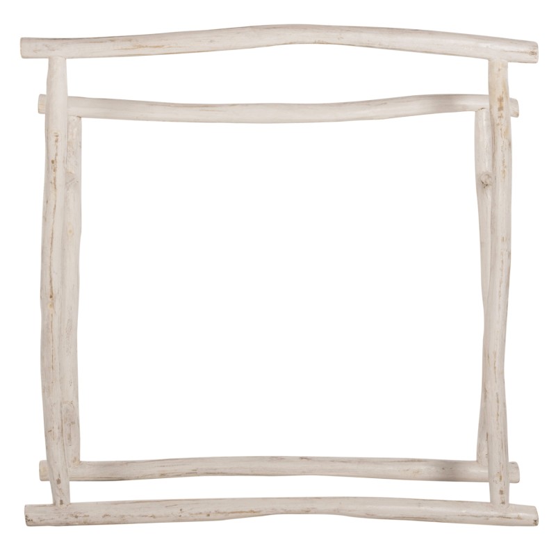 HANGER FOR TOWELS OREG FK7908 TEAK BRANCHES IN WHITE PATINA COLORING 90x28x77-91Hcm. HANGER FOR TOWELS OREG FK7908 TEAK BRANCHES IN WHITE PATINA COLORING 90x28x77-91Hcm.
