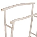 HANGER FOR TOWELS OREG FK7908 TEAK BRANCHES IN WHITE PATINA COLORING 90x28x77-91Hcm. HANGER FOR TOWELS OREG FK7908 TEAK BRANCHES IN WHITE PATINA COLORING 90x28x77-91Hcm.