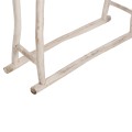 HANGER FOR TOWELS OREG FK7908 TEAK BRANCHES IN WHITE PATINA COLORING 90x28x77-91Hcm. HANGER FOR TOWELS OREG FK7908 TEAK BRANCHES IN WHITE PATINA COLORING 90x28x77-91Hcm.