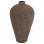 DECORATIVE FLOOR VASE FK7912 TERRACOTTA IN GREY COLORING Φ73x130Hcm.