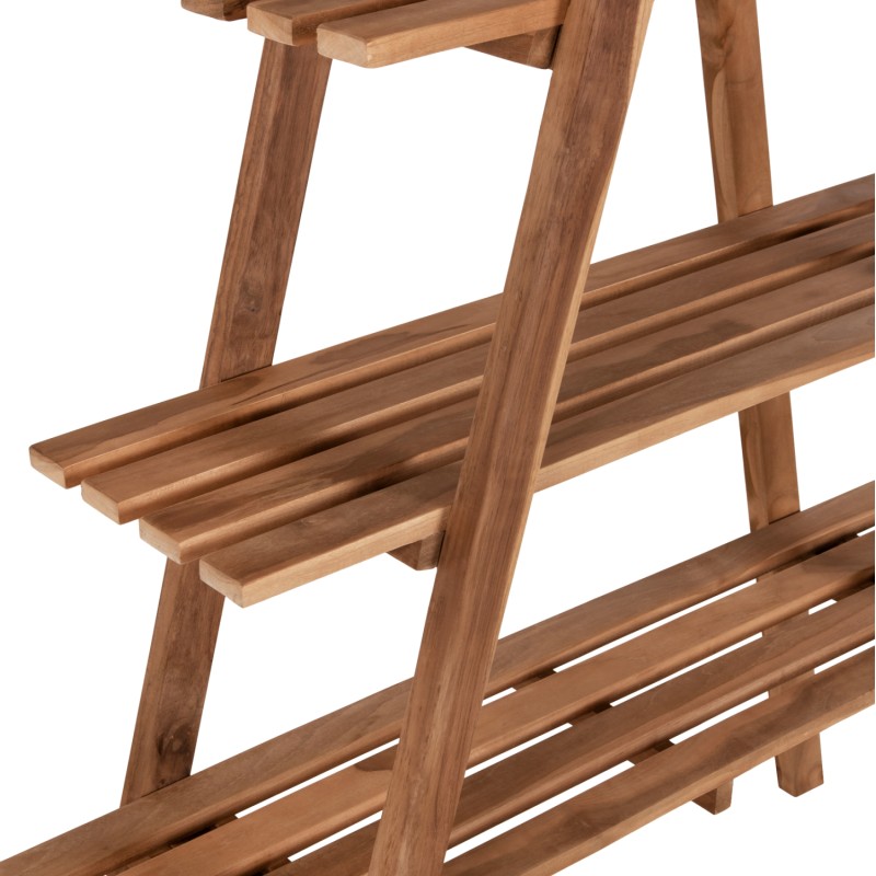 BOOKCASE STAM FK7895 TEAK WOOD IN NATURAL COLOR 120x33x180Hcm BOOKCASE STAM FK7895 TEAK WOOD IN NATURAL COLOR 120x33x180Hcm