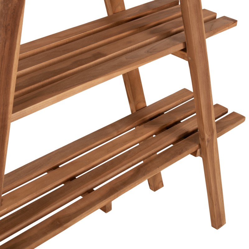 BOOKCASE STAM FK7895 TEAK WOOD IN NATURAL COLOR 120x33x180Hcm BOOKCASE STAM FK7895 TEAK WOOD IN NATURAL COLOR 120x33x180Hcm