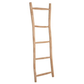 DECOR LADDER/HANGER FK9761 SOLID TEAK WOOD NATURAL 50X5X150Hcm.