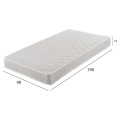MATTRESS WITH CONTINUOUS SPRING FK669.01 DOUBLE-SIDED 90x190cm. MATTRESS WITH CONTINUOUS SPRING FK669.01 DOUBLE-SIDED 90x190cm.