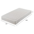 MATTRESS WITH CONTINUOUS SPRING FK669.08 DOUBLE-SIDED 120x200cm. MATTRESS WITH CONTINUOUS SPRING FK669.08 DOUBLE-SIDED 120x200cm.