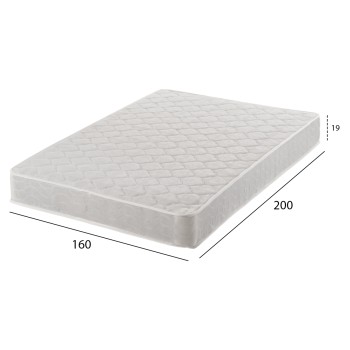 MATTRESS WITH CONTINUOUS SPRING FK669.06 DOUBLE-SIDED 160x200cm. MATTRESS WITH CONTINUOUS SPRING FK669.06 DOUBLE-SIDED 160x200cm.