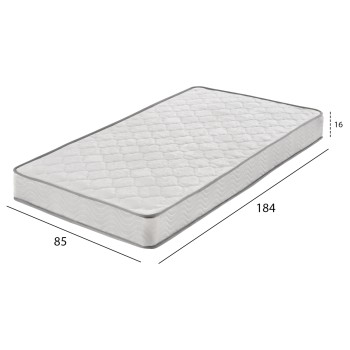 MATTRESS FK671.09 CONTINUOUS SPRING 85x184cm. SINGLE-SIDED MATTRESS FK671.09 CONTINUOUS SPRING 85x184cm. SINGLE-SIDED