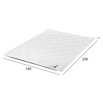 TOPPER FK670.06 WITH FOAM 160x200x5Hcm. TOPPER FK670.06 WITH FOAM 160x200x5Hcm.