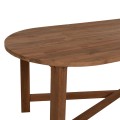 DINING TABLE KUTAI FK9640 RECYCLED TEAK WOOD IN NATURAL COLOR 200x90x75Ηcm. DINING TABLE KUTAI FK9640 RECYCLED TEAK WOOD IN NATURAL COLOR 200x90x75Ηcm.