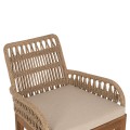 ARMCHAIR STARDOM FK9760.01 TEAK WOOD AND ROPE-NATURAL COLOR 57x65x83Hcm. ARMCHAIR STARDOM FK9760.01 TEAK WOOD AND ROPE-NATURAL COLOR 57x65x83Hcm.