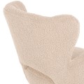 ARMCHAIR MYLIE FK8394.23 WHITE BOUCLE FABRIC 66x76x90Hcm. ARMCHAIR MYLIE FK8394.23 WHITE BOUCLE FABRIC 66x76x90Hcm.