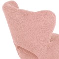 ARMCHAIR MYLIE FK8394.22 DUSTY PINK BOUCLE FABRIC 66X75X93Hcm.