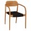 ARMCHAIR OSLO FK9636.02 TEAK WOOD IN NATURAL & ROPE--B'RATED 55x54x80Hcm.