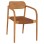 ARMCHAIR OSLO FK9636.01 TEAK WOOD IN NATURAL & ROPE--B'RATED 55x54x80Hcm.