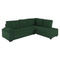 SOFABED RIGHT CORNER JADE FK3144.05R CYPRESS GREEN VELVET 250x80-180x73-88Hcm. SOFABED RIGHT CORNER JADE FK3144.05R CYPRESS GREEN VELVET 250x80-180x73-88Hcm.