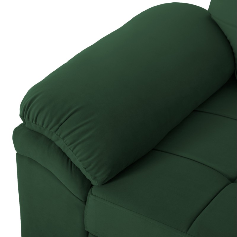 SOFABED RIGHT CORNER JADE FK3144.05R CYPRESS GREEN VELVET 250x80-180x73-88Hcm. SOFABED RIGHT CORNER JADE FK3144.05R CYPRESS GREEN VELVET 250x80-180x73-88Hcm.