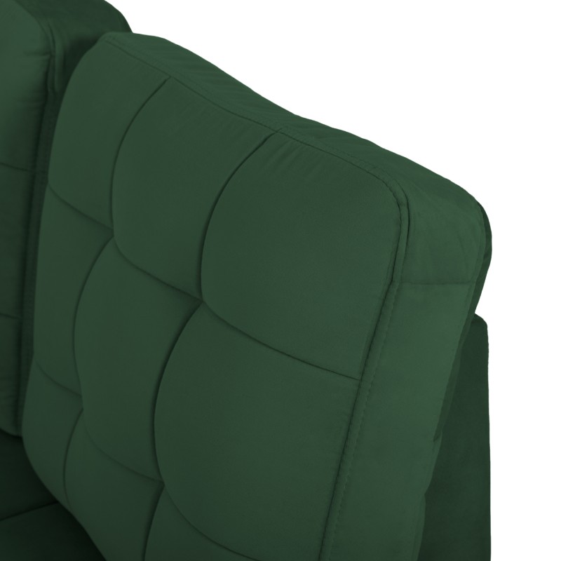 SOFABED RIGHT CORNER JADE FK3144.05R CYPRESS GREEN VELVET 250x80-180x73-88Hcm. SOFABED RIGHT CORNER JADE FK3144.05R CYPRESS GREEN VELVET 250x80-180x73-88Hcm.