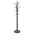 FLOOR STANDING HANGER FK9573.01 METALLIC 13 HANGING POSITIONS-BLACK Φ37x180Hcm. FLOOR STANDING HANGER FK9573.01 METALLIC 13 HANGING POSITIONS-BLACK Φ37x180Hcm.