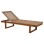 SUNLOUNGER PATRON FK5993 TEAK WOOD-VIRO ROPE WICKER 191x65x86Hcm.