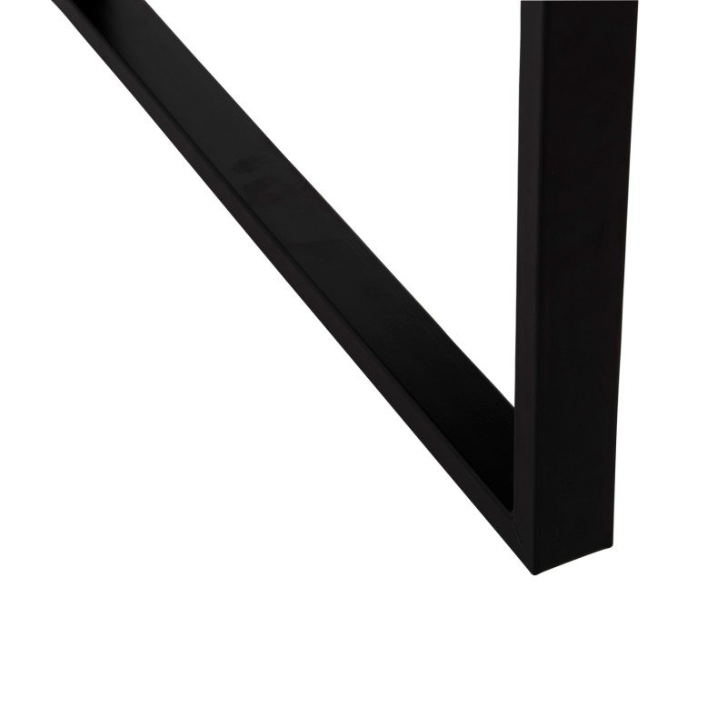 COFFEE TABLE SHABEN FK9585.01 MDF IN BLACK MARBLE TABLETOP-BLACK METAL BASE 120x60X46Hcm. COFFEE TABLE SHABEN FK9585.01 MDF IN BLACK MARBLE TABLETOP-BLACK METAL BASE 120x60X46Hcm.