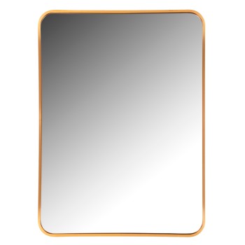 WALL MIRROR FK9584.30 GOLD ALUMINUM FRAME 60x3x80Hcm.
