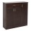 SHOE CABINET PROBY FK9607.01 MELAMINE IN WENGE 120x37,5x121,5Hcm.